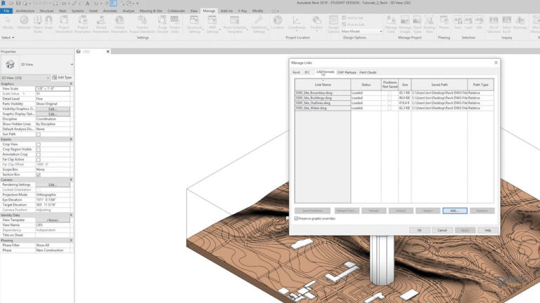 Create a Revit Site Model by Linking CADMapper — Rascoh Studio
